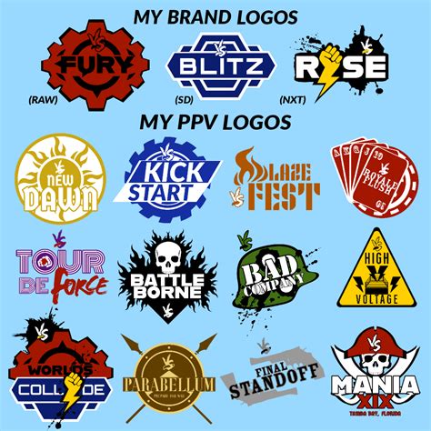 wwe custom ppv logos|Good ressources to make custom PPV logos